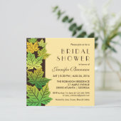 Najaars Uitnodigingscrème voor het verlaten van he Kaart (Staand voorkant)