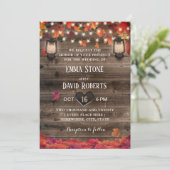 Najaars verliest lantaarns en het Lichte Valle Ban Kaart (Staand voorkant)