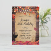 Najaars verlofpartij kaart (Staand voorkant)