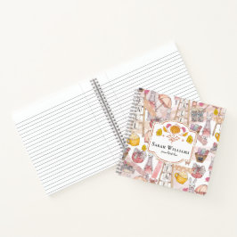 Najaars Waterverf gepersonaliseerd Notitieboek