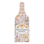 Najaars Waterverf Herfst Handgeschilderde elemente Snijplank (Voorkant)