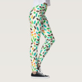 Najaars Waterverf verliest patroon Leggings (Rechts)
