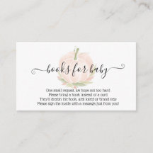 Najaars Witte pompoenboeken voor Baby Waterverf