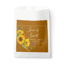 Najaars Zonnebloemen bruiloft