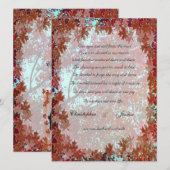 Najaarsaankondiging van de Leaves Development Aankondiging (Voorkant / Achterkant)