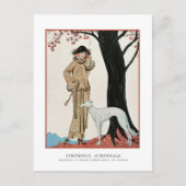 Najaarsafbeelding van de symfonie-Mode door G. Bar Feestdagenkaart (Voorkant)