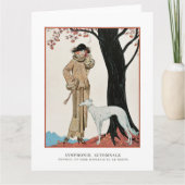 Najaarsafbeelding van de symfonie-Mode door G. Bar Kaart (Voorkant)