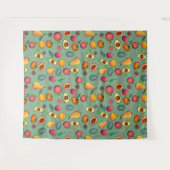 Najaarsap van pompoen en pompoenpompoen wandkleed (Voorkant (horizontaal))