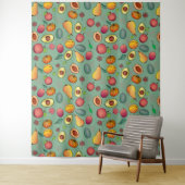 Najaarsap van pompoen en pompoenpompoen wandkleed (In situ)