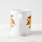 Najaarsauruuntypografie Grote Koffiekop (Achterkant)