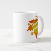 Najaarsauruuntypografie Grote Koffiekop (Voorkant rechts)