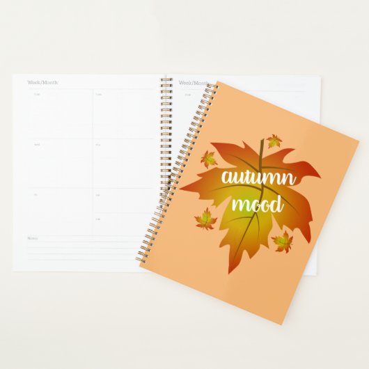 Najaarsauruuntypografie Planner (Display)