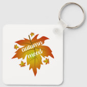 Najaarsauruuntypografie Sleutelhanger (Achterkant)