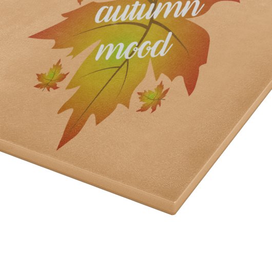 Najaarsauruuntypografie Snijplank (Hoek)