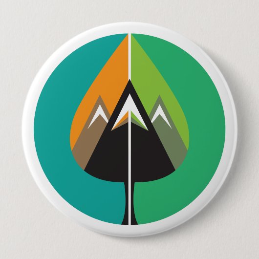 najaarsavonturen ronde button 4,0 cm (Voorkant)