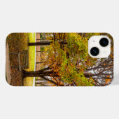 Najaarsbank Uitzicht Case-Mate iPhone Case (Achterkant (horizontaal))