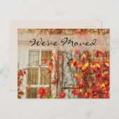 Najaarsbericht van het Land dat de Nieuwe Aankondi Briefkaart (Voorkant / Achterkant)