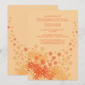 Najaarsbijeenkomst Floral Thanksgiving Innodiging Kaart (Voorkant / Achterkant)