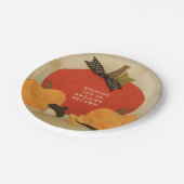 Najaarsbijeenkomst Herfst Celebration Napkins Papieren Bordje (Gekanteld)