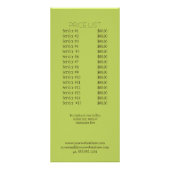 Najaarsbijeenkomst Herfst Pumpkin Patch Harvest Bo Reclamekaart (Achterkant)