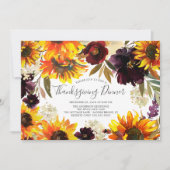 Najaarsbijeenkomst van de Thanksgiving van zonnebl Kaart (Voorkant)