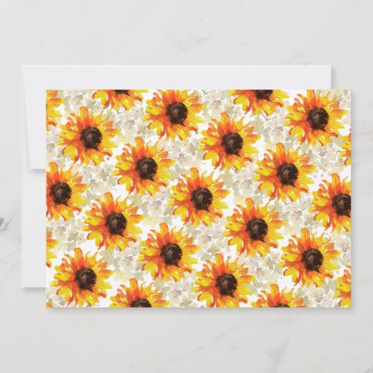 Najaarsbijeenkomst van de Thanksgiving van zonnebl Kaart (Achterkant)