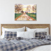 Najaarsbijeenkomst (van Ferdinand Hodler) Canvas Afdruk (Insitu (Slaapkamer))