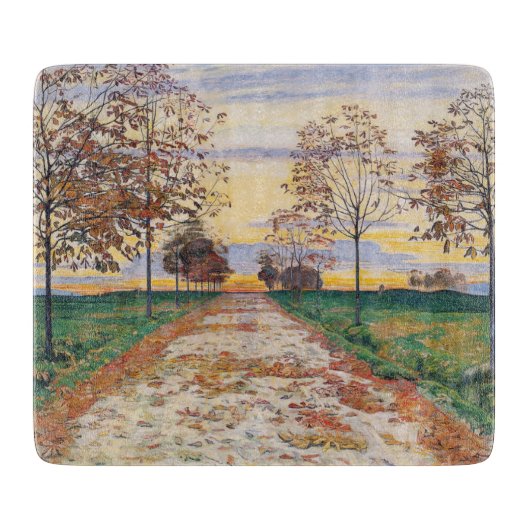 Najaarsbijeenkomst (van Ferdinand Hodler) Snijplank (Voorkant)