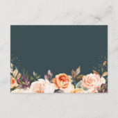 Najaarsbijeenkomst van Floral laat gouden glitters Informatiekaartje (Achterkant)