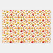 Najaarsblad van verpakkingspapier inpakpapier vel (Voorkant 3)