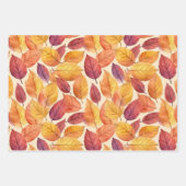 Najaarsblad van verpakkingspapier inpakpapier vel (Voorkant 2)