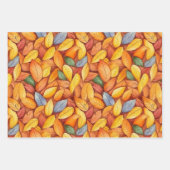 Najaarsblad van verpakkingspapier inpakpapier vel (Voorkant 2)