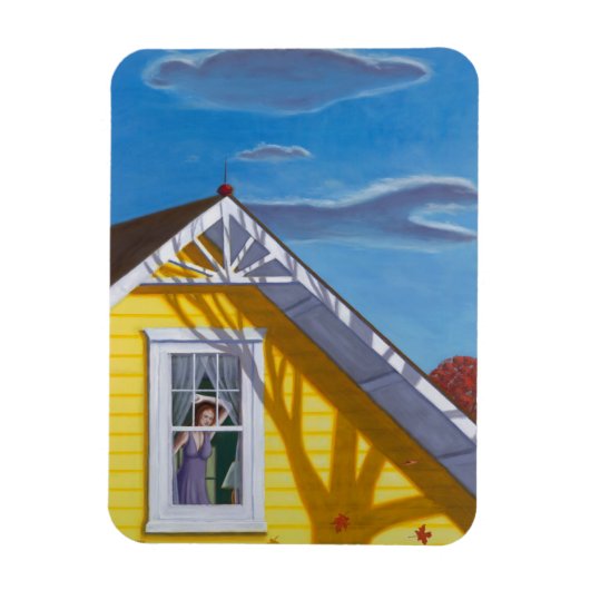 Najaarsbladeren 2010 magneet (Verticaal)