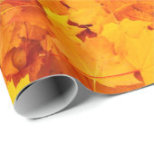 Najaarsbladeren bladeren bladeren bladeren herfstb cadeaupapier (Rol Hoek)