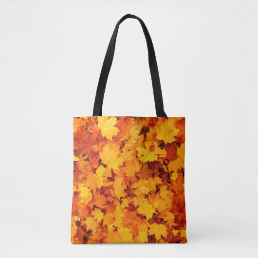 Najaarsbladeren bladeren bladeren bladeren herfstb tote bag (Voorkant)