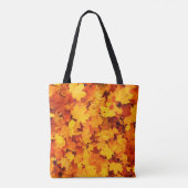 Najaarsbladeren bladeren bladeren bladeren herfstb tote bag (Achterkant)
