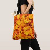 Najaarsbladeren bladeren bladeren bladeren herfstb tote bag (Dichtbij)
