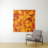 Najaarsbladeren bladeren bladeren bladeren herfstb wandkleed (In situ)
