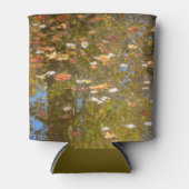 Najaarsbladeren en stroomreflectie op Greenbelt Blikjeskoeler (Voorkant)