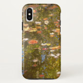 Najaarsbladeren en stroomreflectie op Greenbelt Case-Mate iPhone Case (Achterkant)