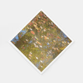 Najaarsbladeren en stroomreflectie op Greenbelt Servetten (Hoek)