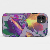 Najaarsbladeren in het Lila Case-Mate iPhone Case (Achterkant (horizontaal))