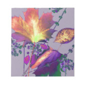 Najaarsbladeren in het Lila Notitieblok (Voorkant)