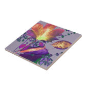 Najaarsbladeren in het Lila Tegeltje (Zijkant)