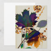 Najaarsbladeren in Royal Colors (Voorkant / Achterkant)