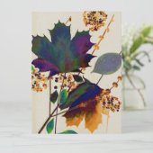 Najaarsbladeren in Royal Colors (Staand voorkant)