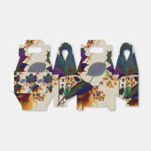 Najaarsbladeren in Royal Colors Bedankdoosjes (Uitgevouwen)