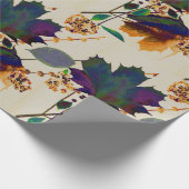 Najaarsbladeren in Royal Colors Cadeaupapier (Hoek)