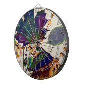 Najaarsbladeren in Royal Colors Dartbord (Voorkant Rechts)