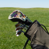 Najaarsbladeren in Royal Colors Golfheadcover (Insitu)